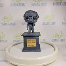 stan lee funko pop red metallic