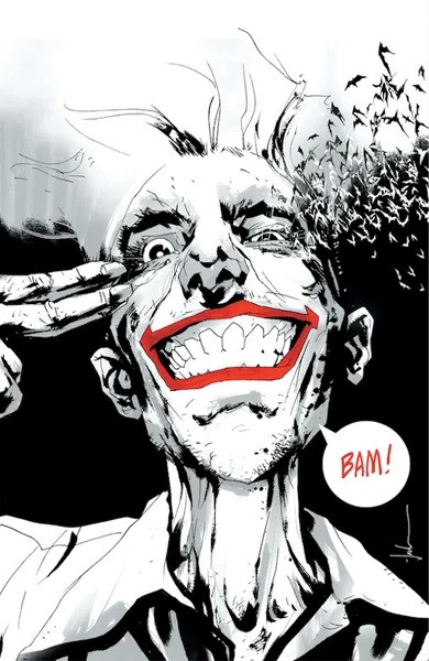 joker comic art