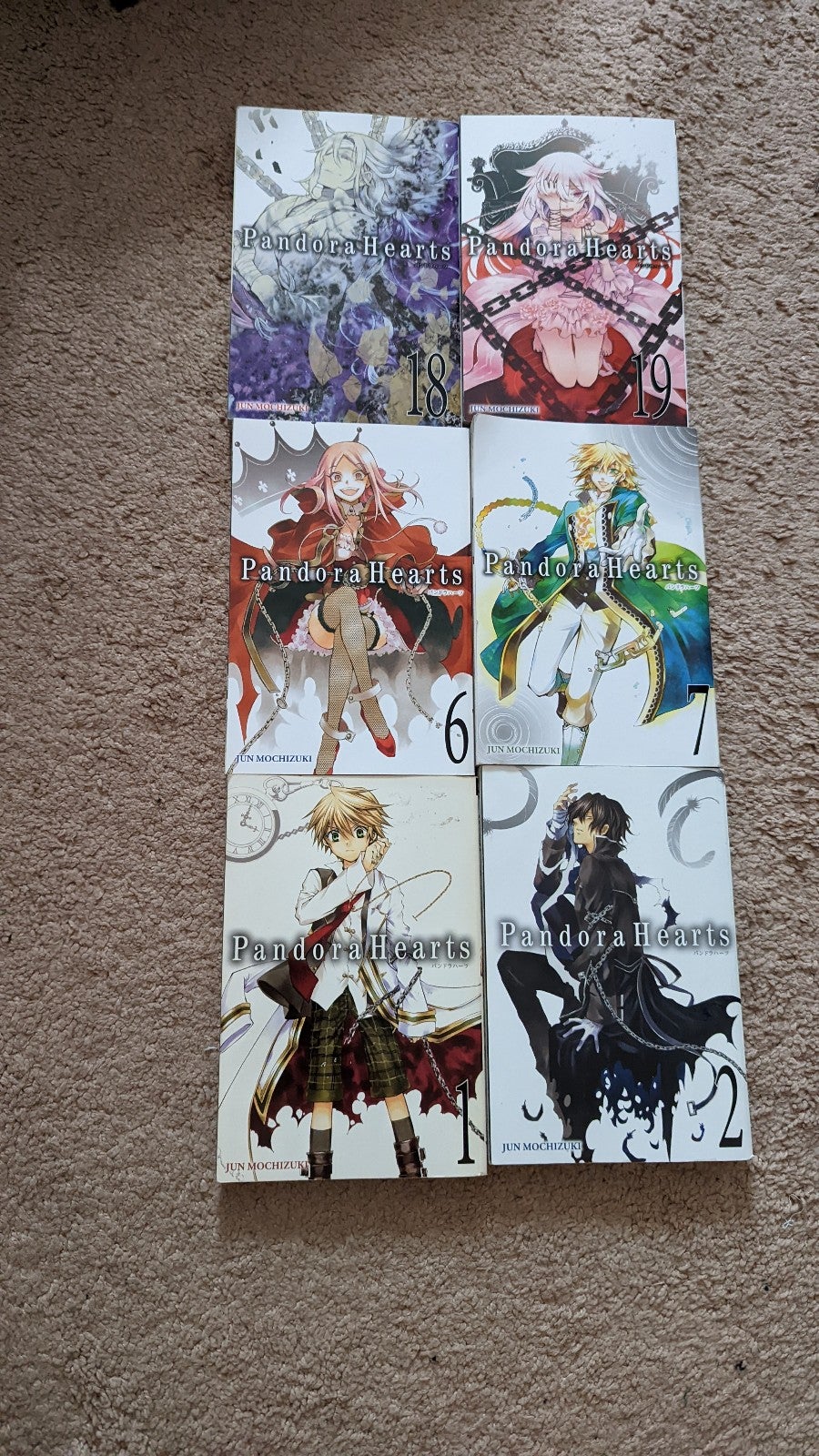 pandora hearts manga